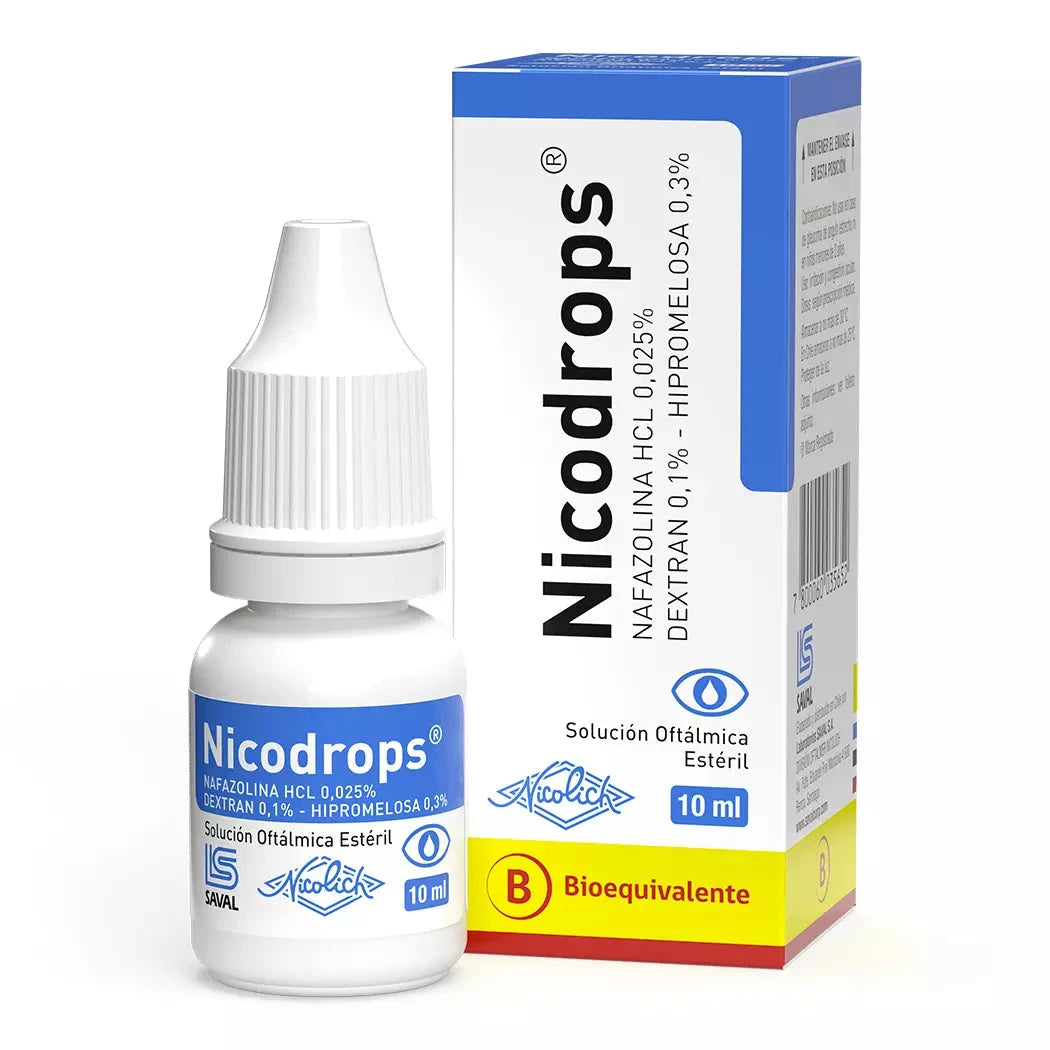 Nicodrops sol. oft x 10 mL NICOLICH
